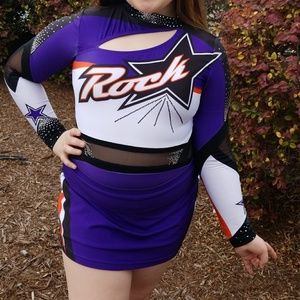 Rockstar cheer uniform